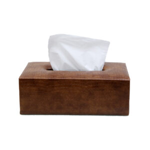 Leather Tissue Box (Large)