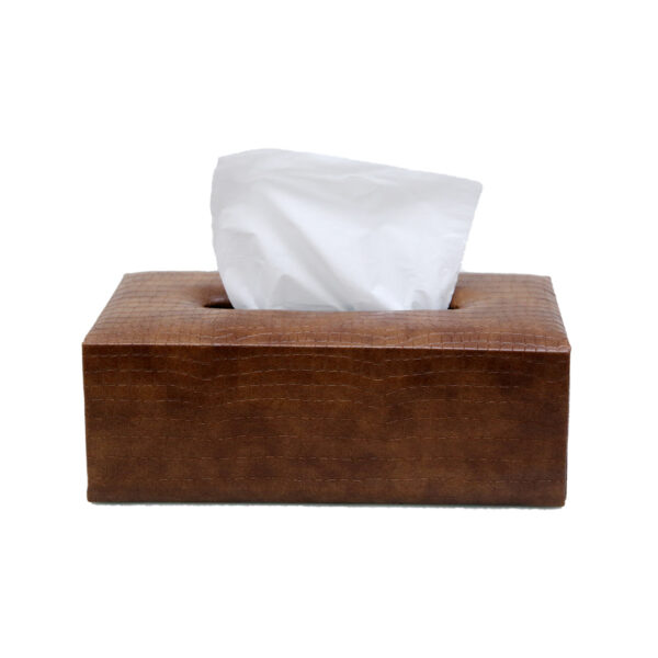 Leather Tissue Box (Large)