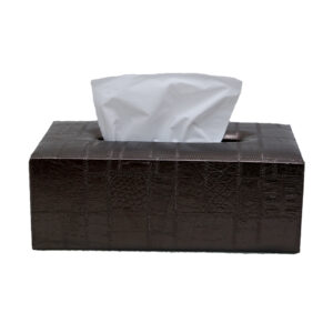 Leather Tissue Box (Large)