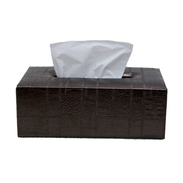 Leather Tissue Box (Large)