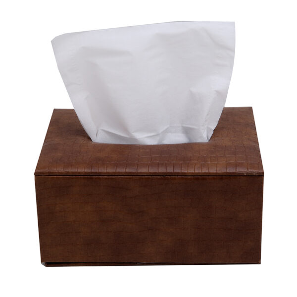 Leather Tissue Box (small)
