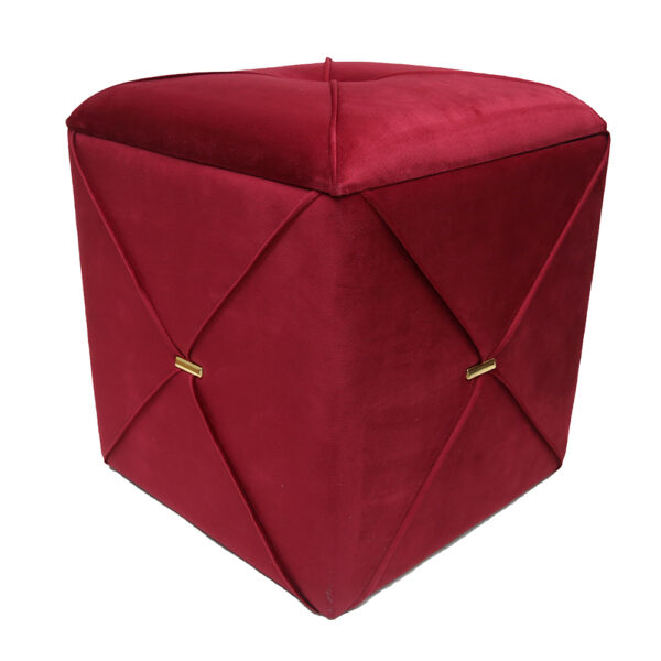 Velvet Ottomon  Storage Stool